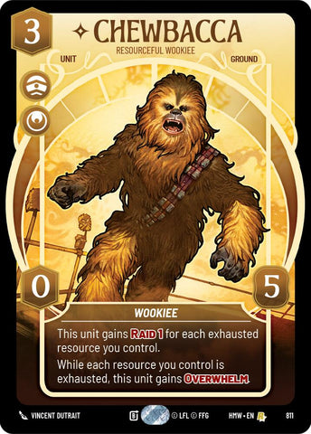 Chewbacca - Resourceful Wookiee [Prestige] (Homeworlds)(HMW-811)(R)