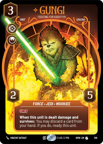 Gungi - Fighting for Kashyyyk [Prestige] (Homeworlds)(HMW-819)(U)