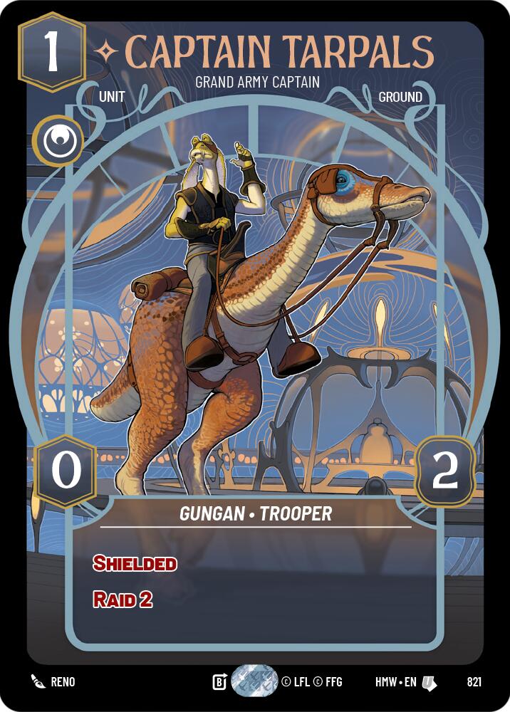 Captain Tarpals - Grand Army Captain [Prestige] (Homeworlds)(HMW-821)(U)
