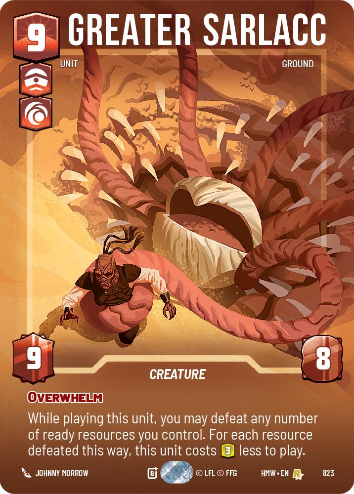 Greater Sarlacc [Prestige] (Homeworlds)(HMW-823)(R)