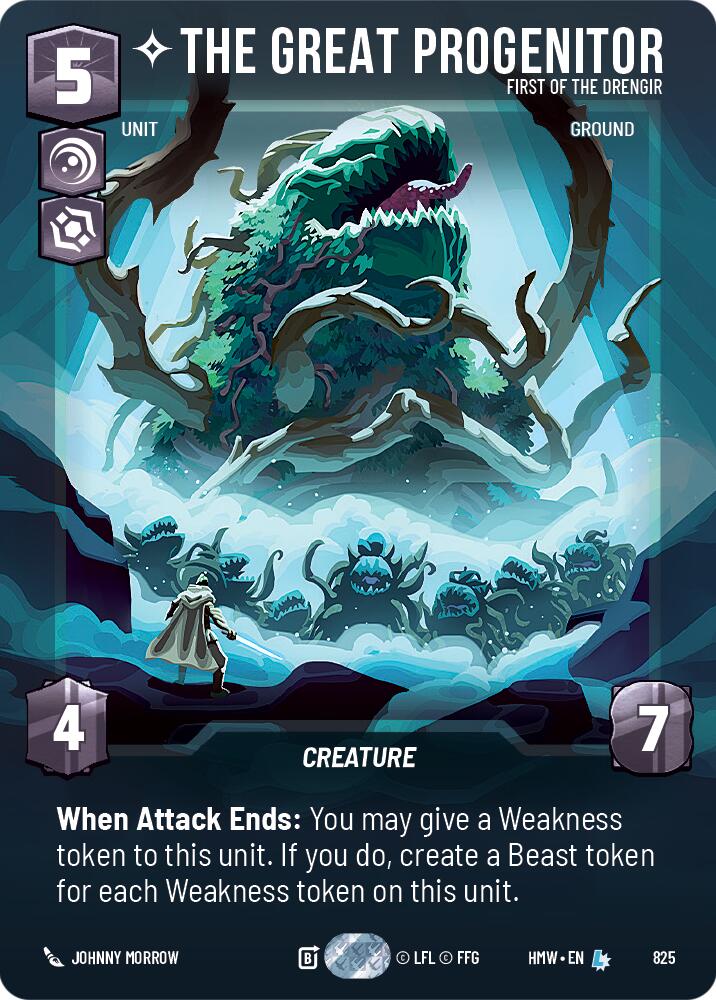 The Great Progenitor - First of the Drengir [Prestige] (Homeworlds)(HMW-825)(L)