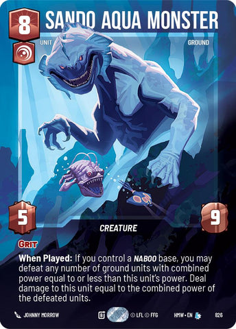 Sando Aqua Monster [Prestige] (Homeworlds)(HMW-826)(L)