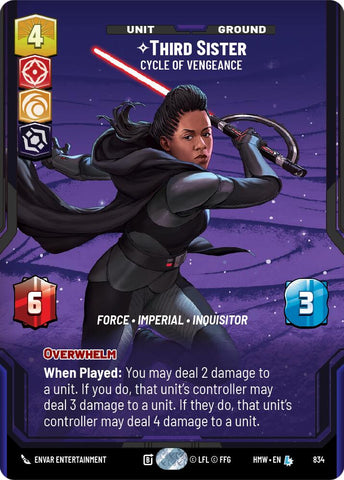Third Sister - Cycle of Vengeance [Prestige] (Homeworlds)(HMW-834)(L)
