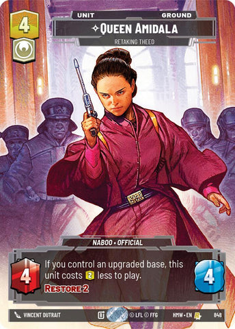 Queen Amidala - Retaking Theed [Prestige] (Homeworlds)(HMW-848)(R)