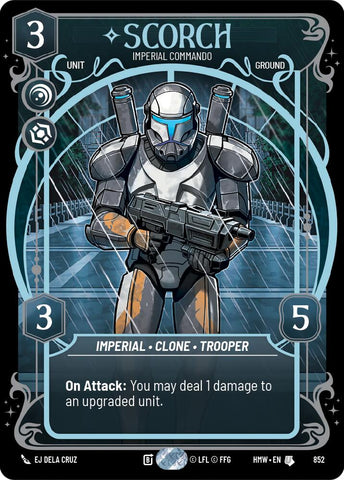 Scorch - Imperial Commando [Prestige Foil] (Homeworlds)(HMW-852)(U)