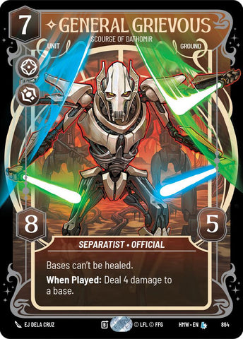 General Grievous - Scourge of Dathomir [Prestige Foil] (Homeworlds)(HMW-864)(L)