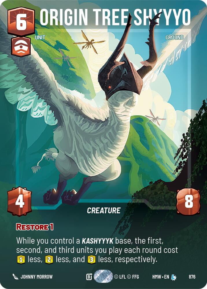 Origin Tree Shyyyo [Prestige Foil] (Homeworlds)(HMW-876)(L)