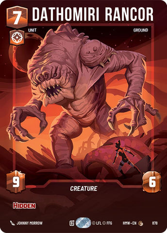 Dathomiri Rancor [Prestige Foil] (Homeworlds)(HMW-878)(C)