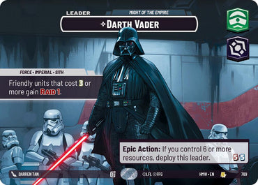 Darth Vader - Might of the Empire [Showcase] (Homeworlds)(HMW-789)(R)