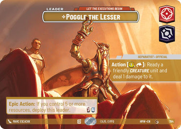 Poggle the Lesser - Let the Executions Begin [Showcase] (Homeworlds)(HMW-794)(C)