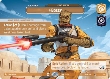 Bossk - Cruel Hunter [Showcase] (Homeworlds)(HMW-797)(C)