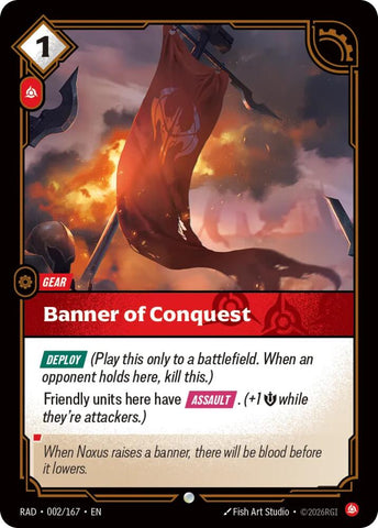 Banner of Conquest (Radiance)(RAD-002/167)(C)