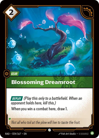Blossoming Dreamroot (Radiance)(RAD-024/167)(C)