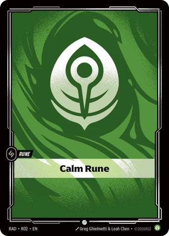 Calm Rune (Radiance)(RAD-R02)(C)