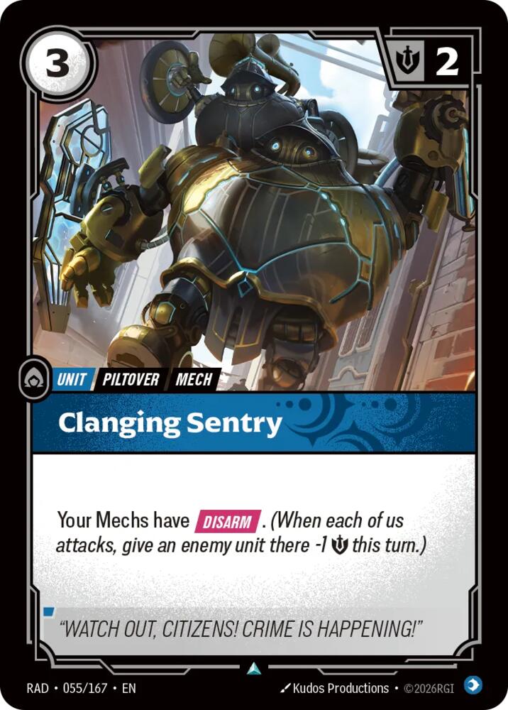 Clanging Sentry (Radiance)(RAD-055/167)(U)