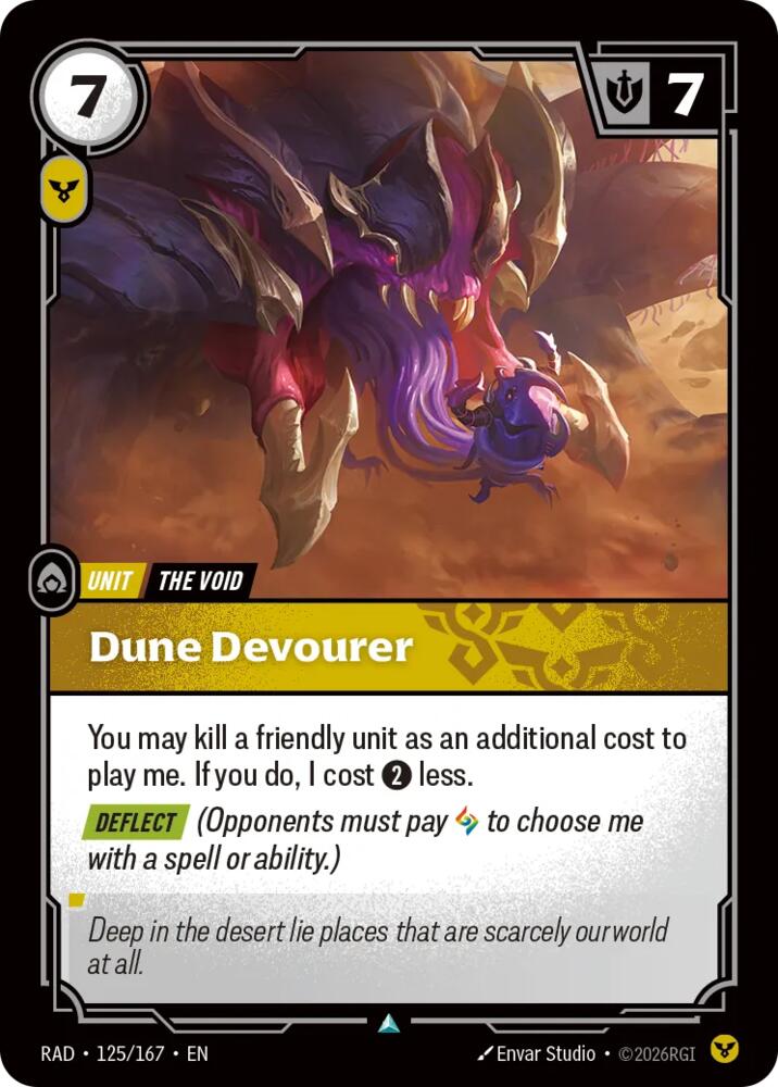 Dune Devourer (Radiance)(RAD-125/167)(U)