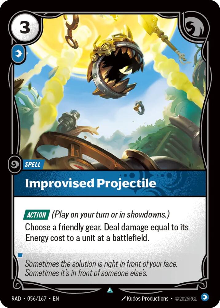 Improvised Projectile (Radiance)(RAD-056/167)(U)