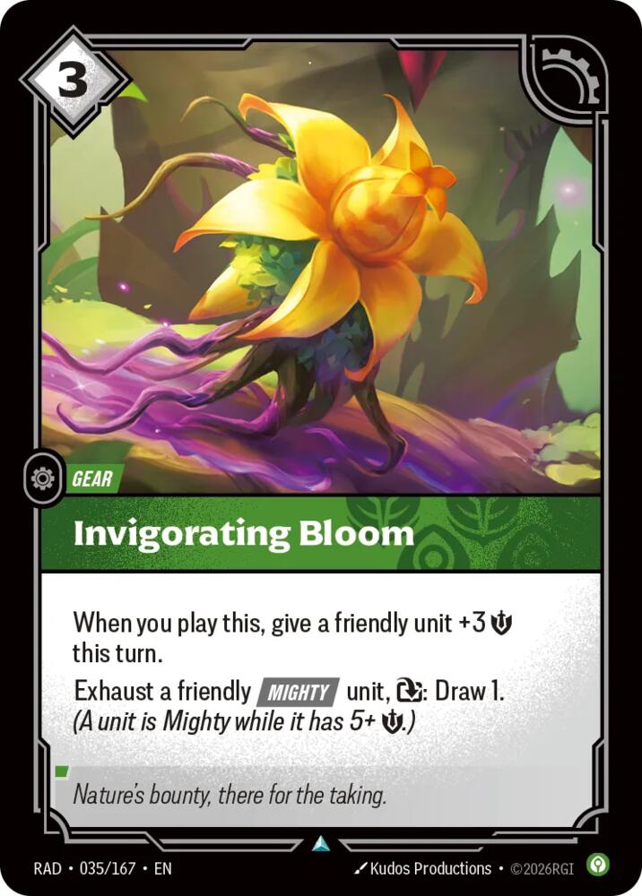 Invigorating Bloom (Radiance)(RAD-035/167)(U)