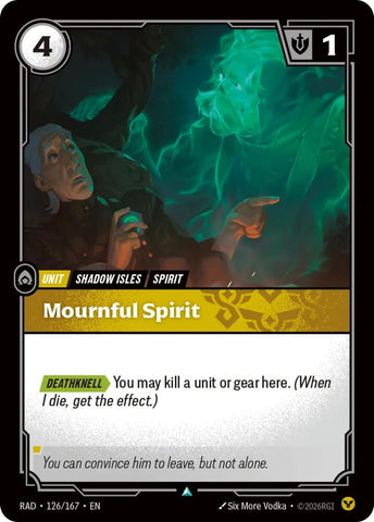 Mournful Spirit (Radiance)(RAD-126/167)(U)