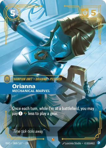 Orianna, Mechanical Marvel (Foil) (Radiance)(RAD-068/167)(E)