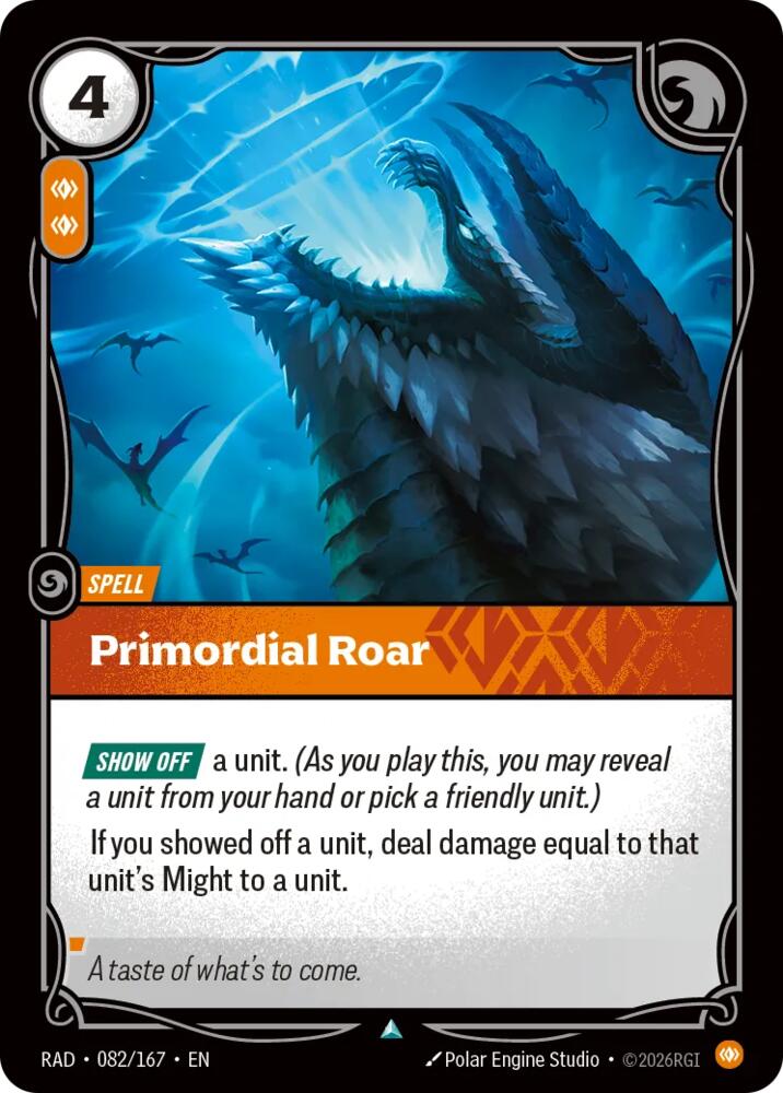 Primordial Roar (Radiance)(RAD-082/167)(U)