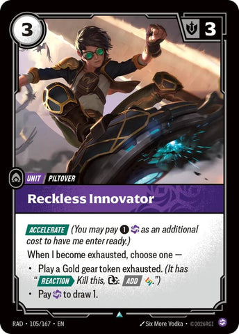 Reckless Innovator (Radiance)(RAD-105/167)(U)
