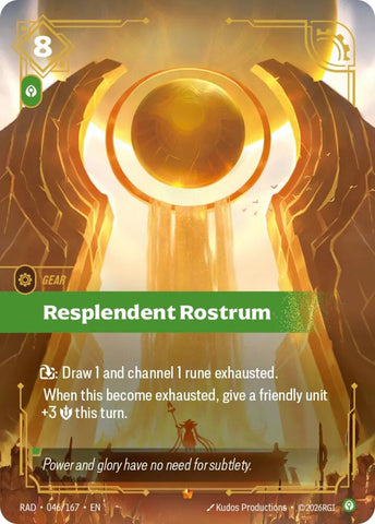 Resplendent Rostrum (Foil) (Radiance)(RAD-046/167)(E)