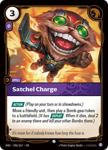 Satchel Charge (Radiance)(RAD-096/167)(C)