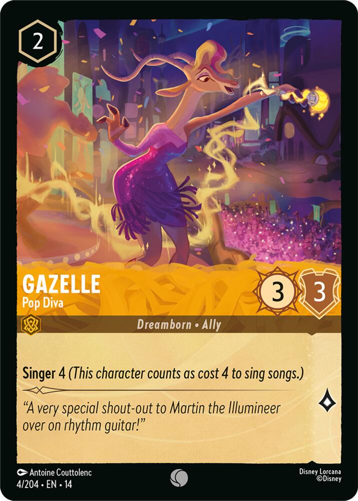 Gazelle - Pop Diva (Hyperia City)(14-4/204)(C)
