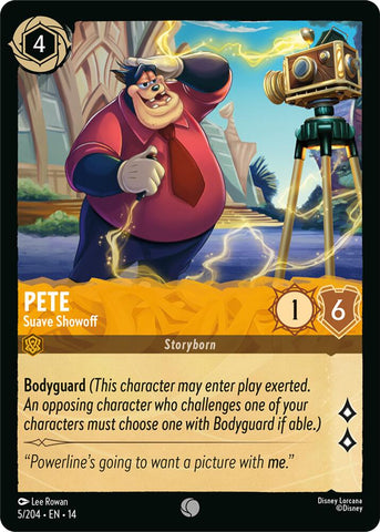 Pete - Suave Showoff (Hyperia City)(14-5/204)(C)