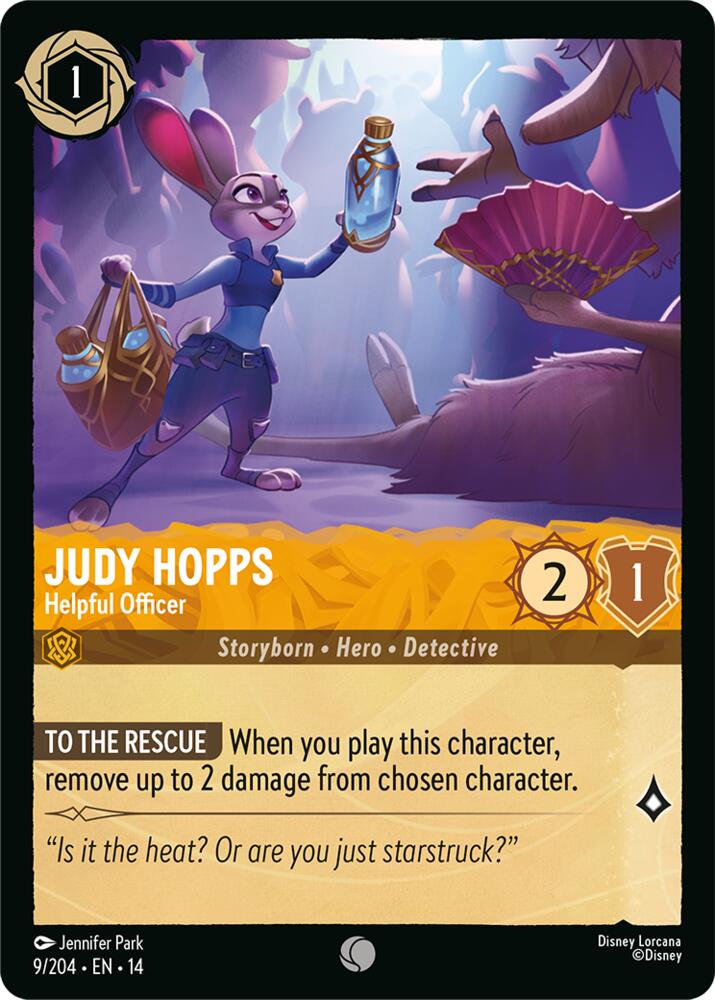 Judy Hopps - Helpful Officer (Hyperia City)(14-9/204)(C)