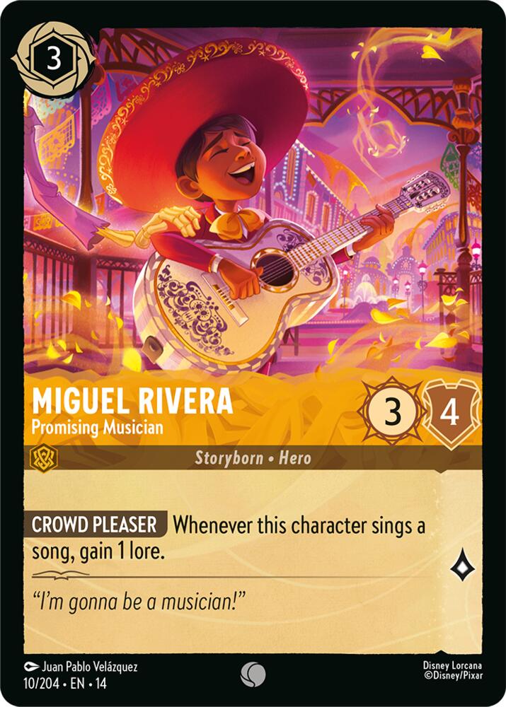 Miguel Rivera - Promising Musician (Hyperia City)(14-10/204)(C)