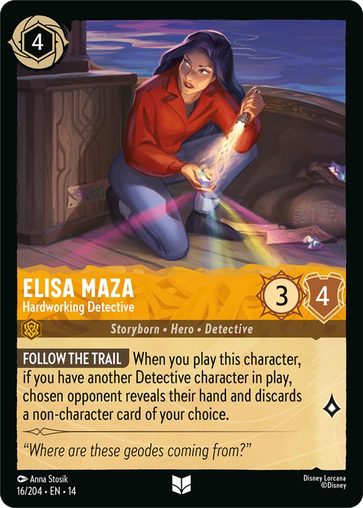 Elisa Maza - Hardworking Detective (Hyperia City)(14-16/204)(UN)