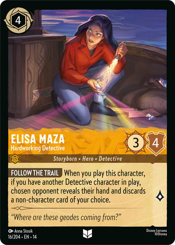 Elisa Maza - Hardworking Detective (Hyperia City)(14-16/204)(UN)