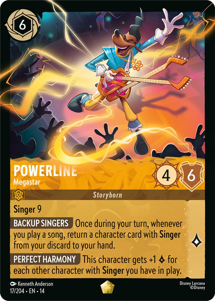 Powerline - Megastar (Hyperia City)(14-17/204)(L)