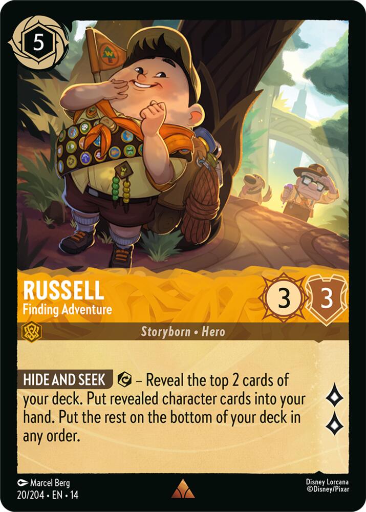 Russell - Finding Adventure (Hyperia City)(14-20/204)(R)