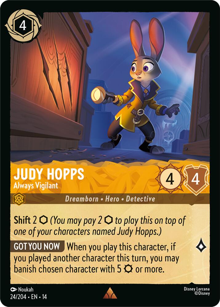 Judy Hopps - Always Vigilant (Hyperia City)(14-24/204)(R)