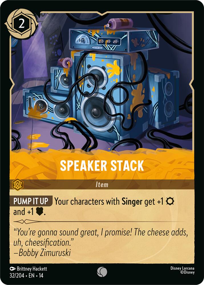 Speaker Stack (Hyperia City)(14-32/204)(C)