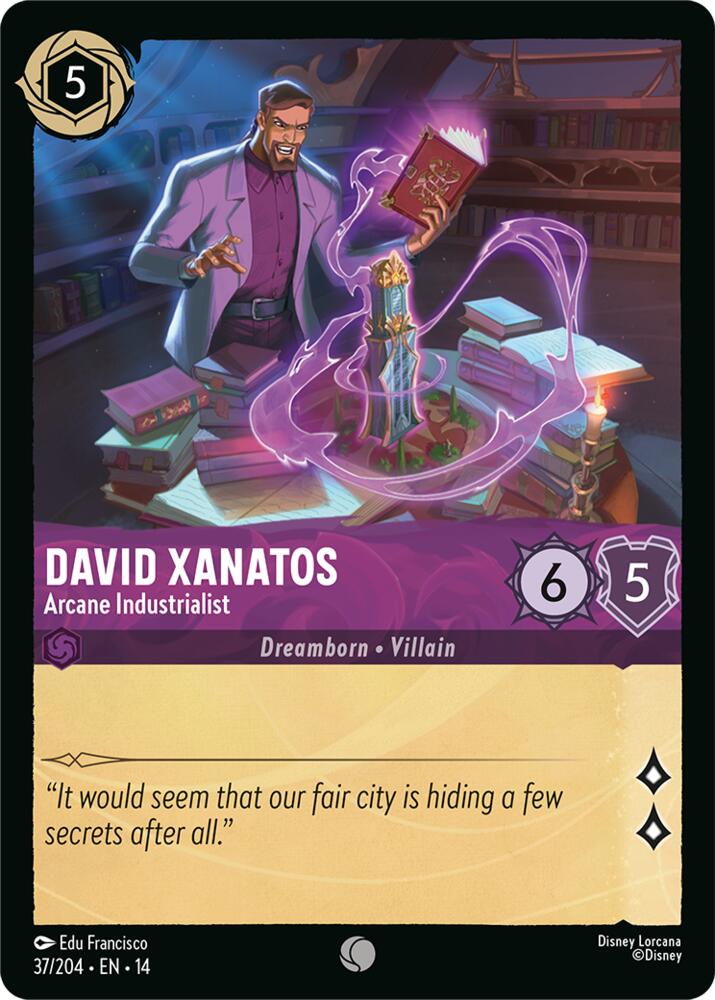 David Xanatos - Arcane Industrialist (Hyperia City)(14-37/204)(C)