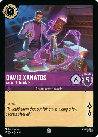 David Xanatos - Arcane Industrialist (Hyperia City)(14-37/204)(C)