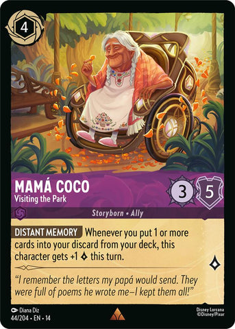 Mama Coco - Visiting the Park (Hyperia City)(14-44/204)(R)