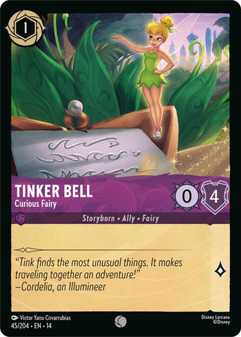 Tinker Bell - Curious Fairy (Hyperia City)(14-45/204)(C)