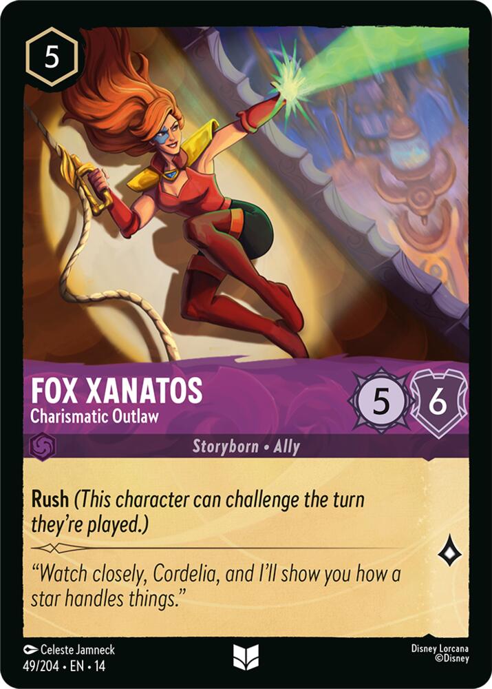 Fox Xanatos - Charismatic Outlaw (Hyperia City)(14-49/204)(UN)