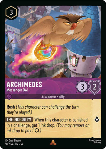 Archimedes - Messenger Owl (Hyperia City)(14-58/204)(R)