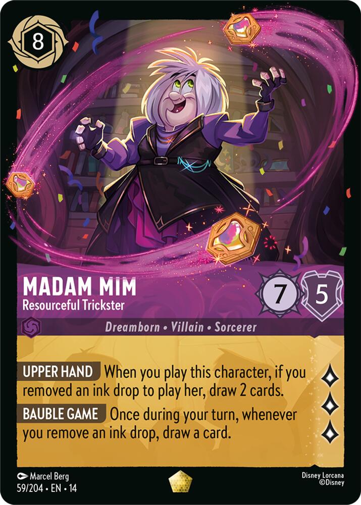 Madam Mim - Resourceful Trickster (Hyperia City)(14-59/204)(L)
