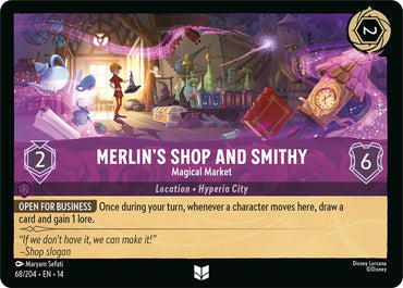 Merlin's Shop and Smithy - Magical Market (Hyperia City)(14-68/204)(UN)