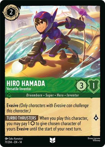 Hiro Hamada - Versatile Inventor (Hyperia City)(14-71/204)(UN)