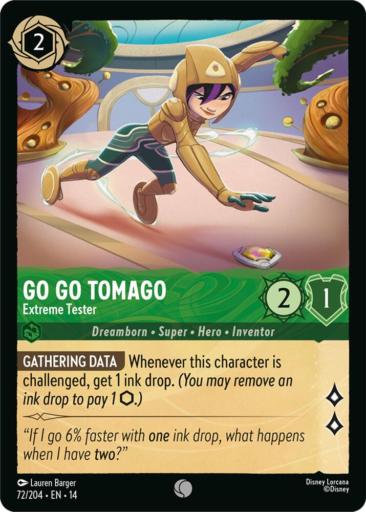 Go Go Tomago - Extreme Tester (Hyperia City)(14-72/204)(C)