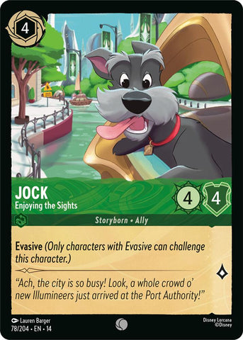 Jock - Enjoying the Sights (Hyperia City)(14-78/204)(C)