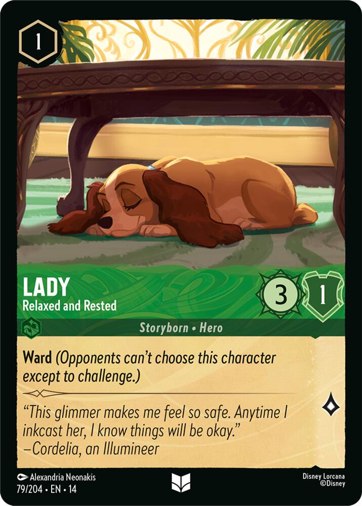 Lady - Relaxed and Rested (Hyperia City)(14-79/204)(UN)